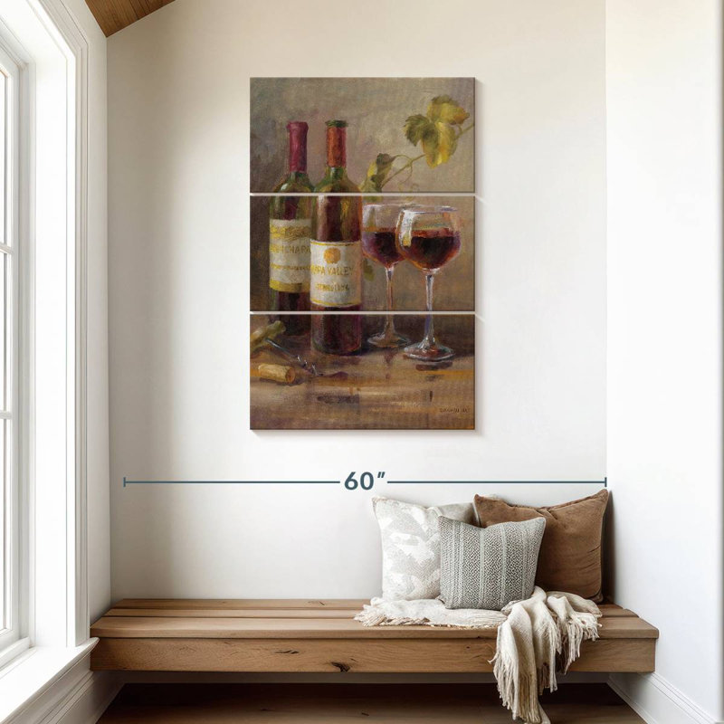 Yarlin Opening The Wine, 45" H x 28" W