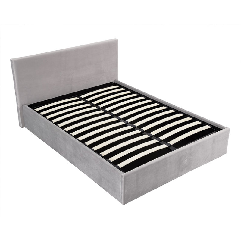 Upholstered Ottoman Lift Up Storage Bed, Kingsize (5')