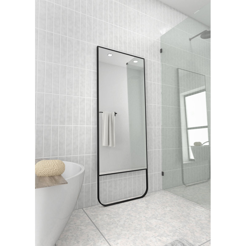 Miroir pleine grandeur moderne et contemporain, Noir