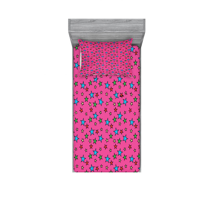 Microfiber Sheet Set, Twin XL Sheet Set with Fitted Sheet
