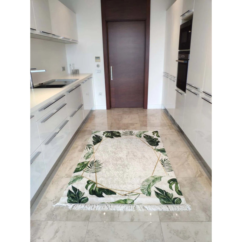 Tapis Masanao avec envers antidérapant, Rectangle 5 pi 11 po x 9 pi 10 po