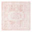 Tapis oriental rose / ivoire Braggs-2045832493