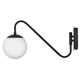 Granger Single Light Steel Dimmable Plug-in Swing Arm Sconce