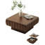 Table basse à plateau relevable en noyer 31,1 po avec rangement caché-119290078