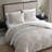 Vera Wang Roses Beige Cotton Duvet Cover Set-110428682