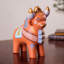 Figurine à péruvien pucara bull artisan Oria