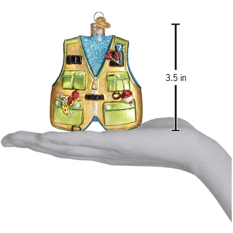 Ornement figurine suspendu pour veste de pêche