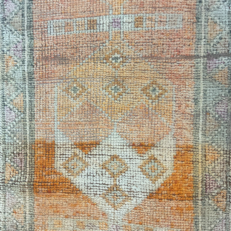 Dakota Fields Handmade Turkish Oushak Wool Runner