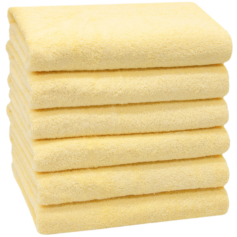 Midweight Hand Towel, Yellow