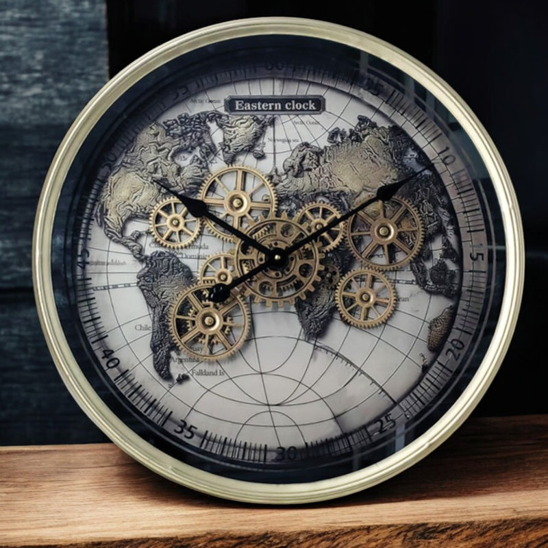 Metal Wall Clock