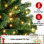 Arbre de Noël artificiel à charnière 6 pi