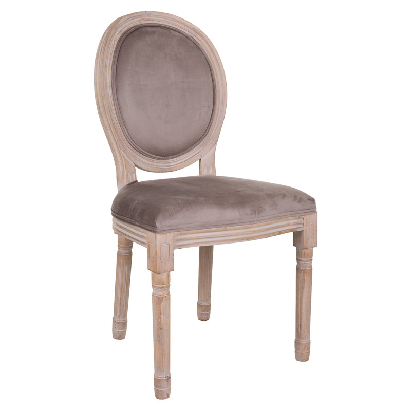 Marbleton Velvet Armchair, Grey