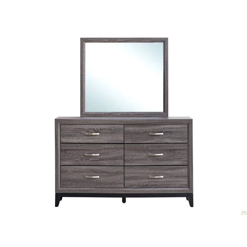Commode de rangement (miroir non inclus)