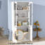 Grand garde-manger avec portes en verre