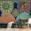 Décoration murale marocaine mosaïque géométrique amovible-922530502-922530500