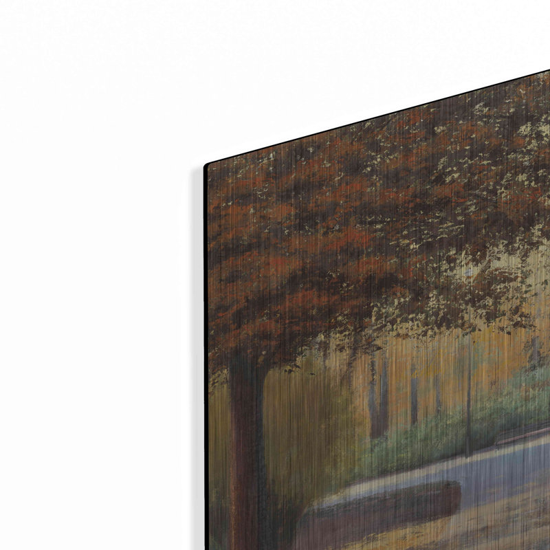 «Golden Autumn Stroll» par James Wiens, H 16 po x l 24 po