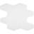 Long Hex 10.60in.x11 in. Glass Mosaic Tile-102317168