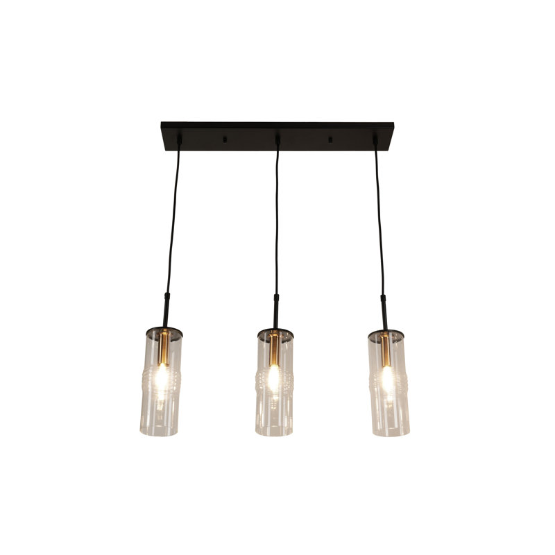 Luminaire pour îlot 3 lumières Caulford