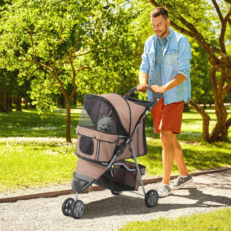 Collapsible Pet Carrier, Coffee