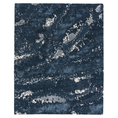 Nature Rocks Hand Knotted Abstract Indoor Rug