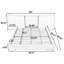 Structure de lit plateforme en chenille douce-1202912365