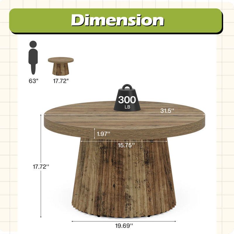 Round Greeting Table,Coffee Table