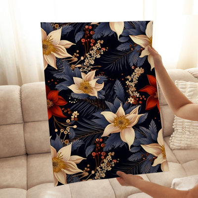 «Floral Dreaming of Luxe Flowers», reproduction d'art classique sans cadre