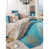 Turquoise / bleu / brun sélectionné