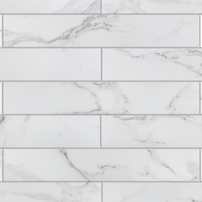 Carreau de porcelaine pour mur et plancher 3 po x 17 po Tinos