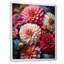 Décoration murale Zinnias rouge beige - Zinnias-97203459-97203456