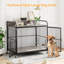 Table d'appoint pour chien, cage pour chien-1386481391-1386481400