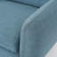 Tissu bleu élégant avec des détails pour les petits espaces de vie