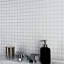 Crystalline Square 1.1" x 1.1" Porcelain Grid Mosaic Wall & Floor Tile-1847896181