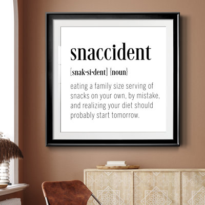 " Snaccident Definition "