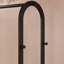 Porte-tringle double robuste et amovible avec roulettes