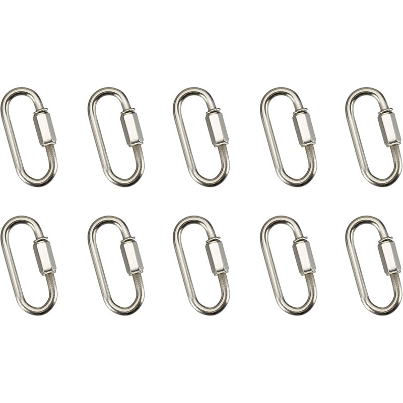 10 Pack Heavy Duty Chain, Chrome