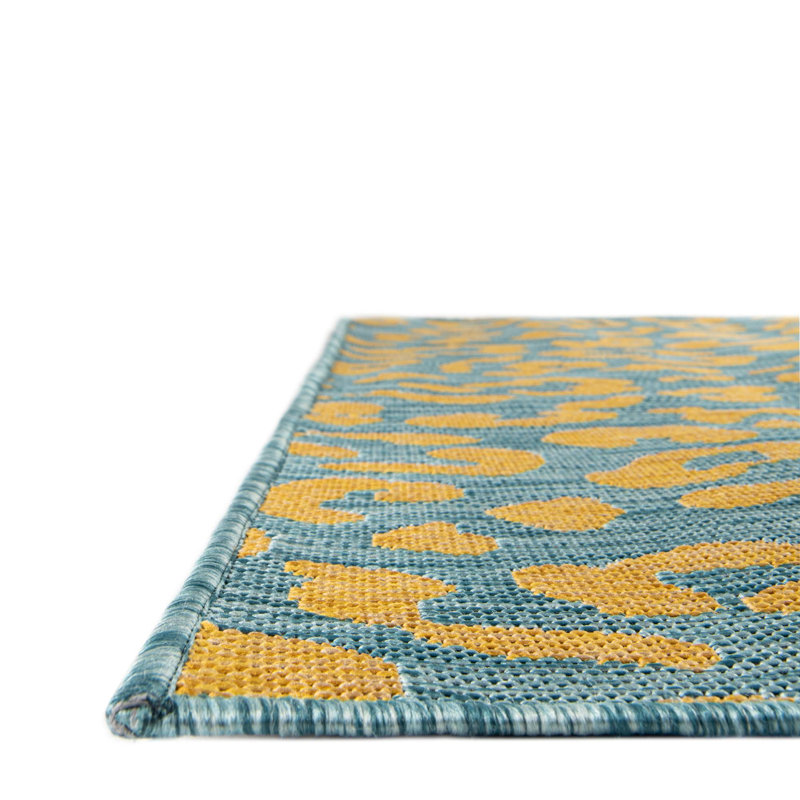Animal Print Indoor / Outdoor Rug, Rectangle 10' x 14'