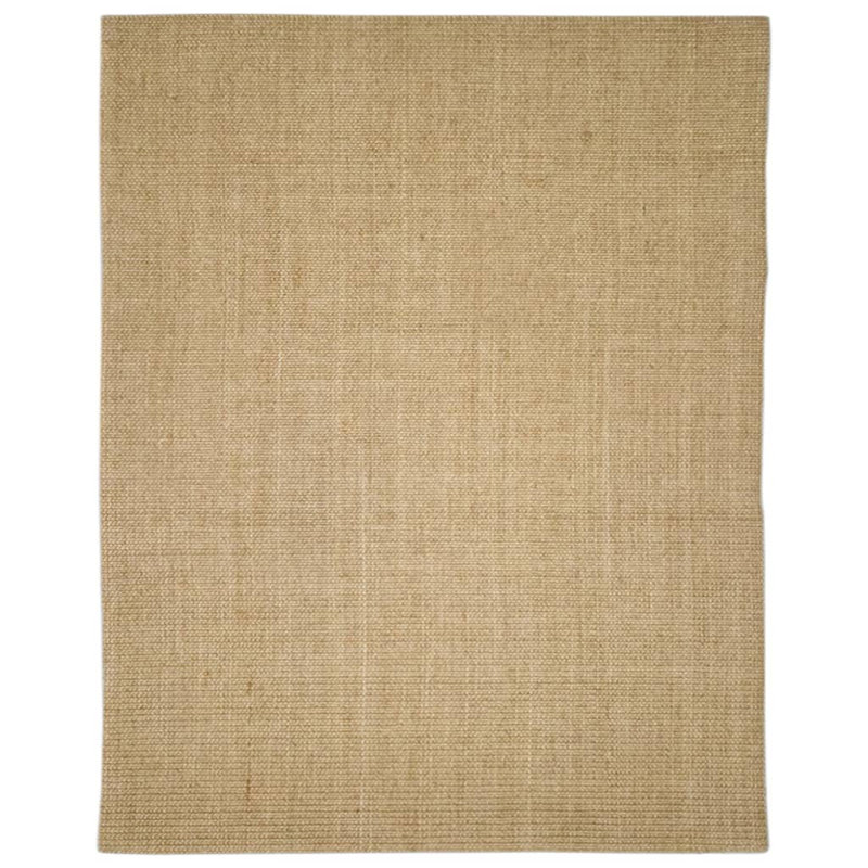 August Grove Rug Natural Sisal Brown, Rectangle 80 x 100cm