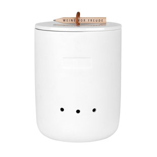 Bon Appetit Porcelain Canister - 7.3x5.5"
