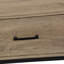 Meuble télé, console de 48 po, meuble multimédia, tiroirs de rangement, salon, chambre à coucher, métal noir, contemporain, moderne
