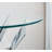 Babb Glass Cross Legs End Table-339584614