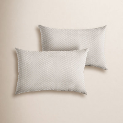 New Sunbrella 2023 Striped Sunbrella® Outdoor Reversible Throw Pillow
