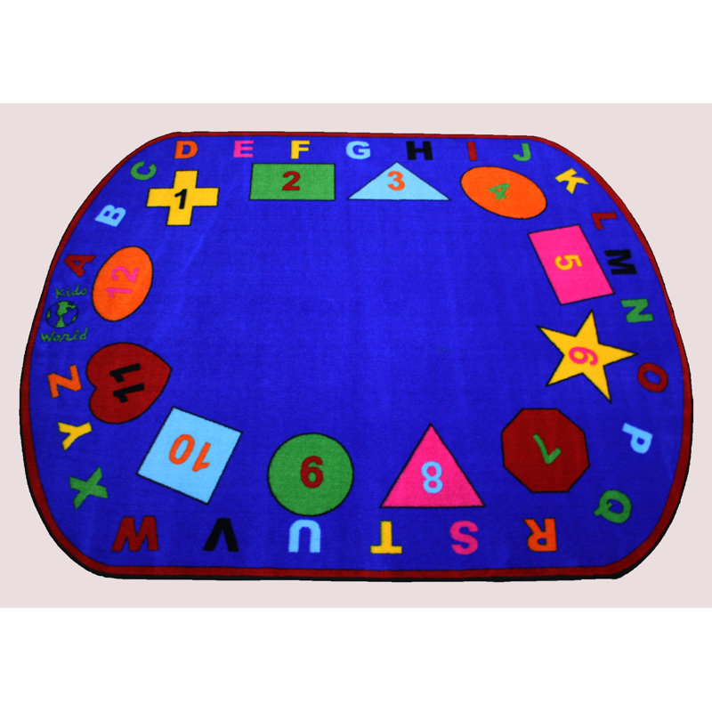 Rectangle Machine Woven / Power Loomed Nylon Rug