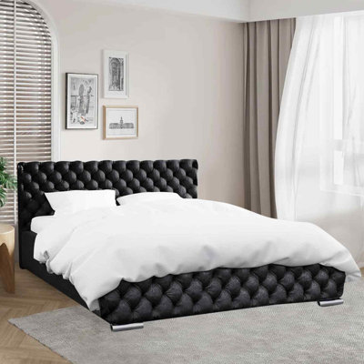 Giorgio Plush Velvet SIngle Bed