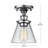 Knisley Glass Semi Flush Mount