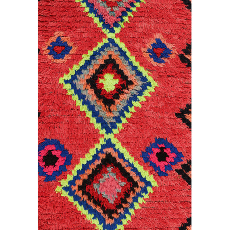 One-of-a-Kind 2'7”x10'9” Hand Knotted Area Rug