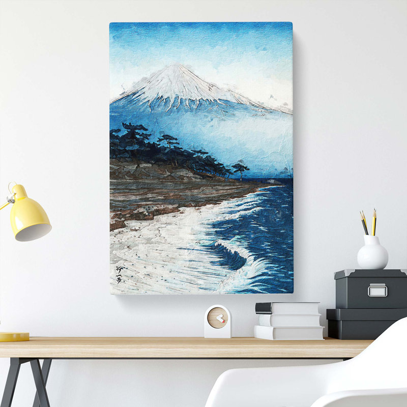 View Of Mt. Fuji by Tsuchiya Koitsu - Wrapped Canvas Painting, 76cm H x 50cm W x 3cm D