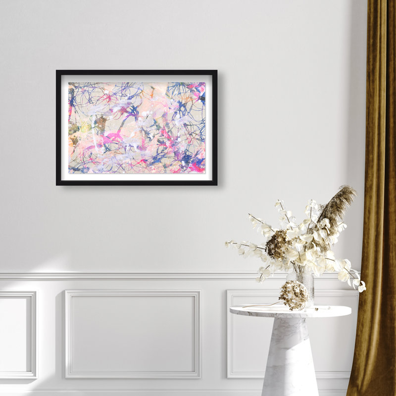 Jungle Walk Print by Oliver Gal, 25.5"H x 37.5"W, Shadowbox
