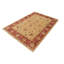 Rectangle 168 cm x 236 cm Floral Wool Hand Woven Area Rug