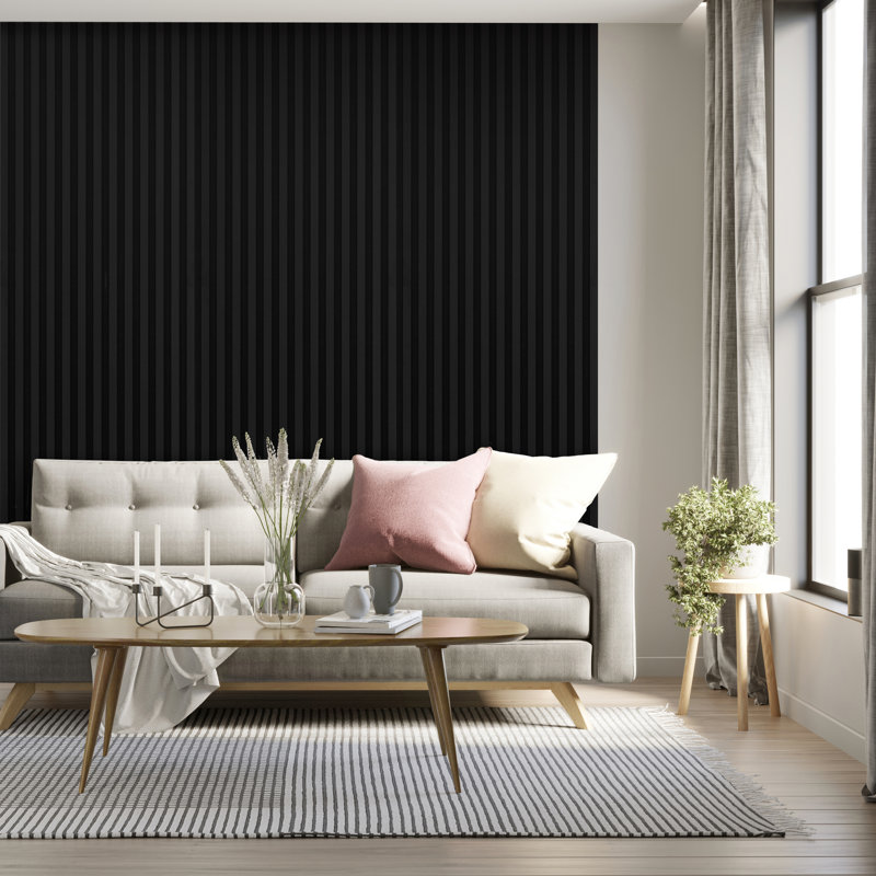 Laminate Acoustic Wall Panel, Black
